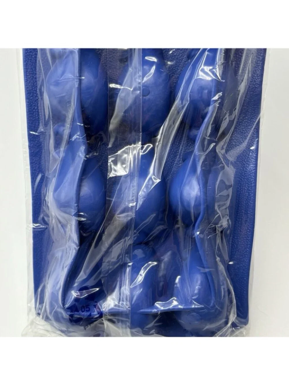 Lekué Penguin Shape Blue Silicone Ice Cube Tray Mold Flexible Made in Spain